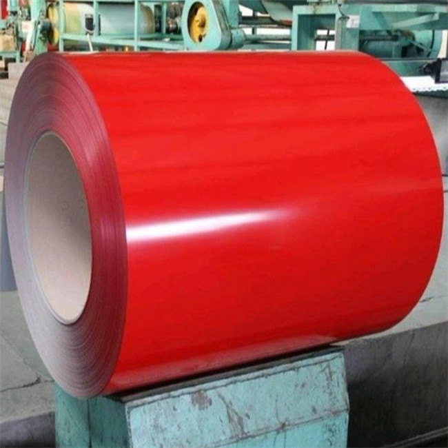 Dx51d Dx52D PPGI Steel Coils Customized Prepainted Color Coated 1250mm