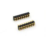 2.54mm Pitch Pogo Pin Connector Double Row Spring Loaded Contact Connectors