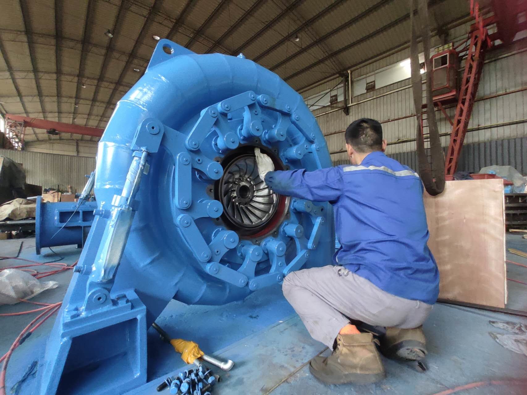Customized Water Turbine Generator Powerful 200kw-20mw Output with Brushless Cooling Technology