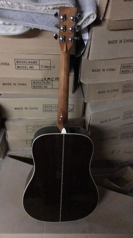 HOT SELLING D28 Classical Acoustic Guitar 41" Solid Spruce Top Rosewood back&side 301 EQ