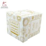 OEM CMYK Printed Matte Luxury Candle Packaging Box Handmade