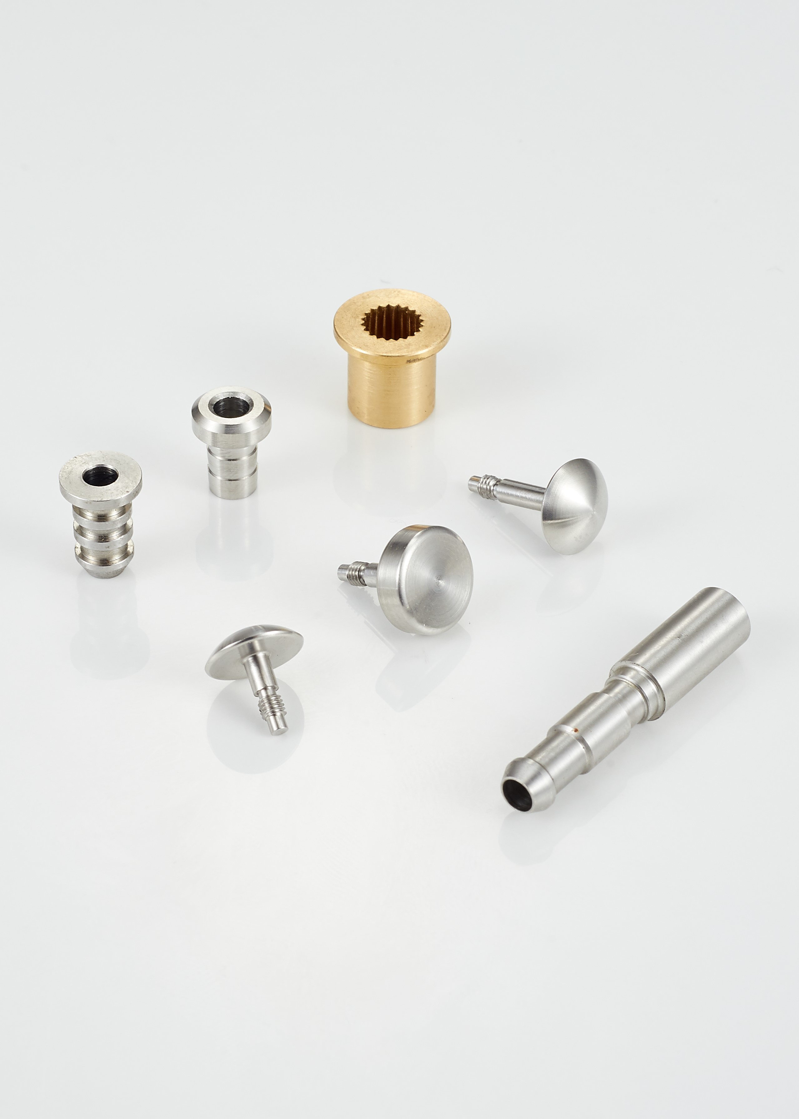 GJB9001C-2017 SS201 Casting Small Metal Parts , Metal Pipe Sleeve 3D Drawing Provided
