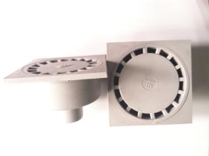 Quality UPVC plastic floor drain ,exhaust flange drain, bathroom drain, shower room drain 15*15cm wholesale