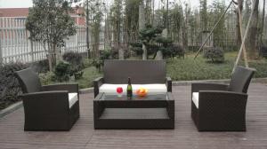 Quality 4pcs hot garden sofa wholesale