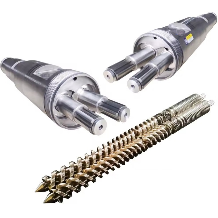 Cm65132 Conical Twin Auger and Cylinder for Extruder Machine