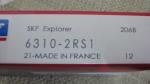 6300 Series 6310 2RS1 C3 Radial Ball Bearing SKF Deep Groove Bearing