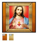 Dimming Stained Glass Decorative Panels Tempered Window Film High Transparent