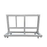 Open T Slotted Aluminum Frame Extrusion Profile 40mm X 40mm Polishing