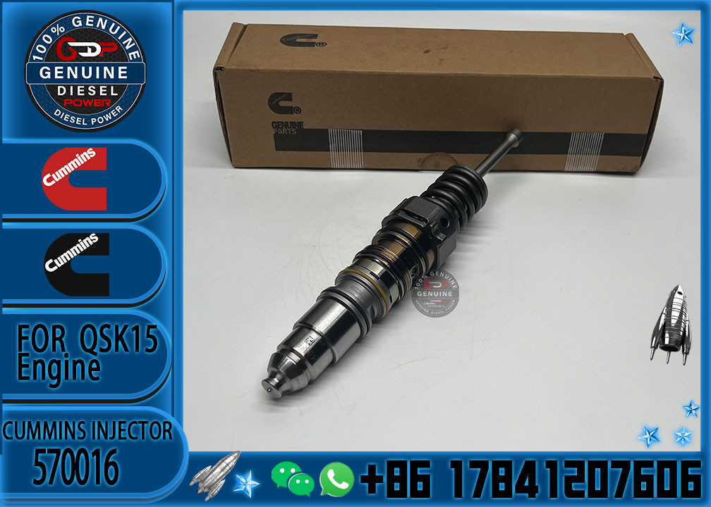 High Quality Diesel Fuel Injector 1521978 4076963 4903028 570016 for CUMMINS SCANIA ISX DT12 02HPI QSX15 Engine