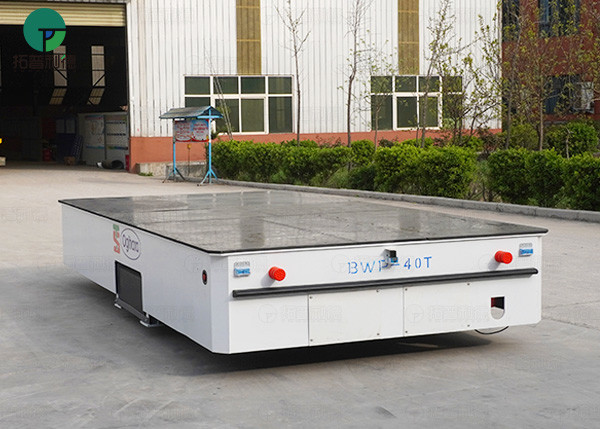 Warehouse Trackless Steerable Transfer Cart