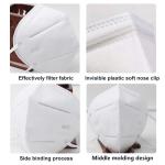 5 Ply KN95 Face Mask , Disposable Medical Grade Face Mask Anti Virus FFP2