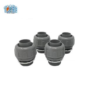 Quality Nylon Straight PVC Flexible Liquid Tight Conduit Fittings 3/8&quot; 2&quot; wholesale