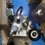 304 stainless steel Vertical Labeling Machine , AC220V Automatic Label