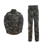 S-XXXL Outdoor Hiking Work Training Wear Long Sleeve Shirts Trousers ACU Men