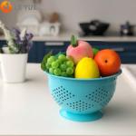 Handheld Rustproof 0.5kg Steel Fruit Basket Powder Coating