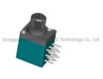 RV97P1A0 Square Rotary Potentiometer Three Units Insulated Shaft Sealed