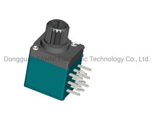Quality RV97P1A0 Square Rotary Potentiometer Three Units Insulated Shaft Sealed wholesale