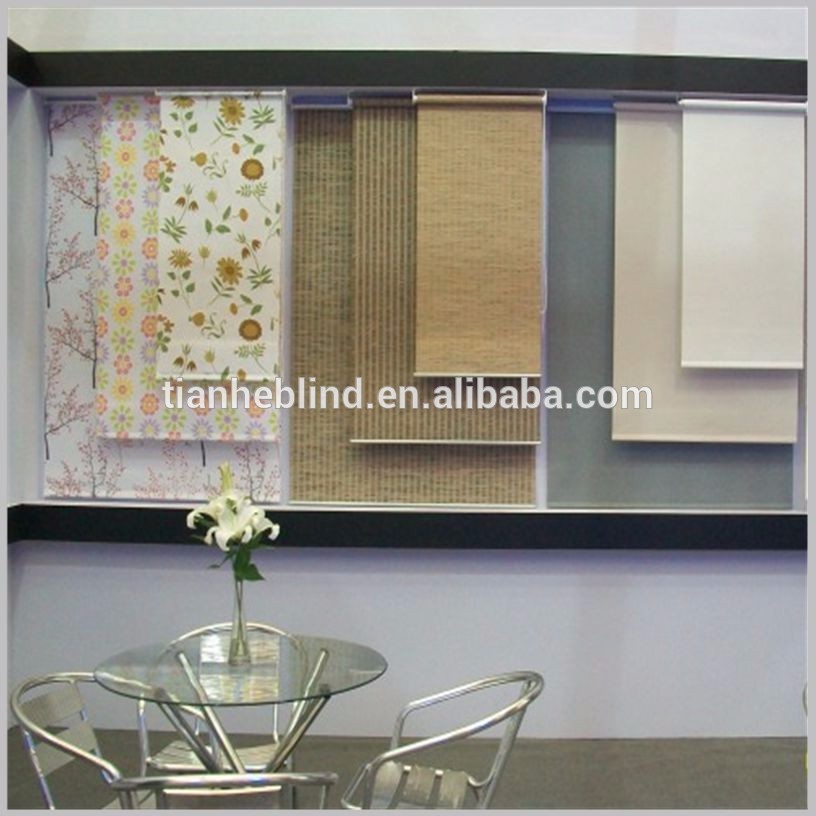 heat resistance sun shade electric roller blind fireproof waterproof roller blinds