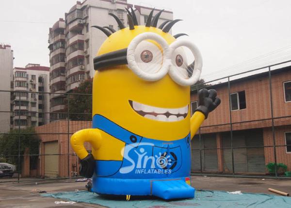Despicable Me Pop Minion Inflatable Bouncer Outdoor Bounce House With Digital