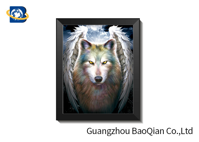 Eco Friendly PET 3D Flip Picture , Customized High Definition Lenticular Movie Poster