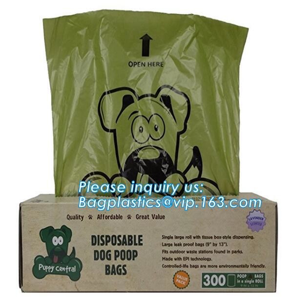 Easy-Tie Baby Disposable Diaper Sacks Bags,100% Biodegradable Diaper Bags with Baby Powder Scent, bagplastics, bagease