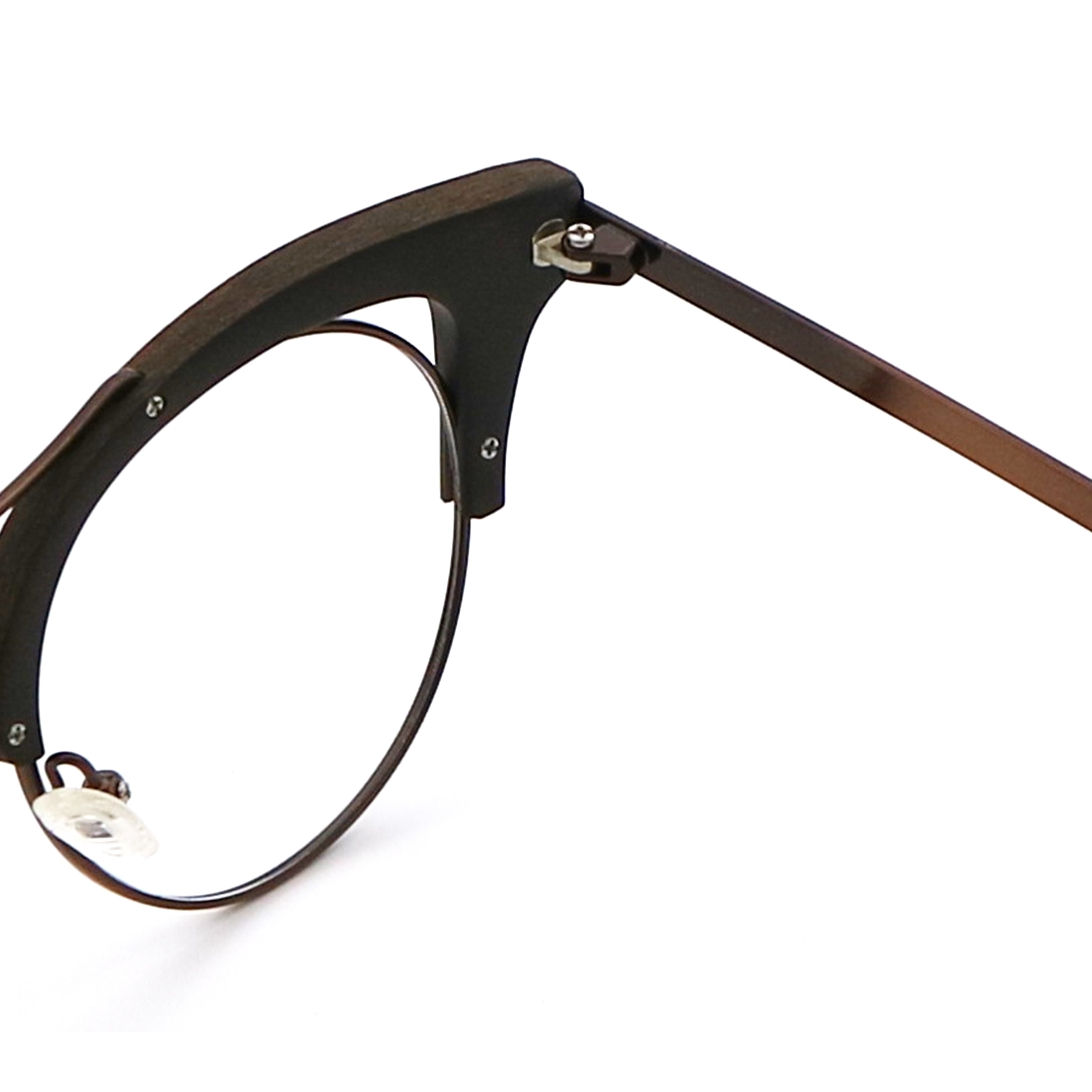 Handmade Imitation Wood Acetate Optical Glasses Frame MR 0363