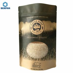 Quality Stand Up Zipper Matte Black Coffee Bean Packaging Bags wholesale