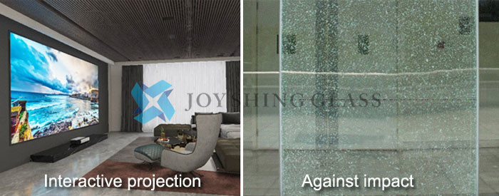 Switchable Glass Partition 8+8mm Smart Glass Shape Size Customization