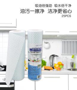 Quality ODM Eco Friendly Kitchen 80gsm Disposable Cleaning Cloth Towels wholesale