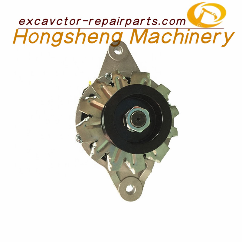 Hitachi Excavator Generator 4HK1 ZAX230 250-3 24V 50A 8PK 0-35000-4558