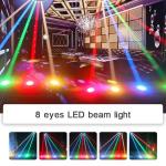 Moving Head Stage Laser Light CRI 85 With 8 Eyes RGBW Beam Bar