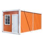 Wood grain color container villa living container construction site dormitory
