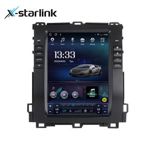 Quality Touch Screen Carplay Car Radio Tesla Style 4G Android GPS 9.7in For Toyota Prado wholesale