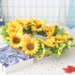 Home Outdoor Wedding Artificial Plant Wall Panels Flower Garland