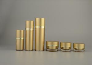 Quality Golden Luxury Square Crystal Cosmetic Bottle Plastic Lotion Bottles With Pump Acrylic Cosmetic Lotion Bottle wholesale