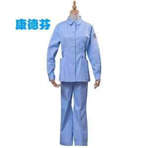 Quality Blue Collar Button Pocket Nonwoven Isolation Gown Polyester wholesale