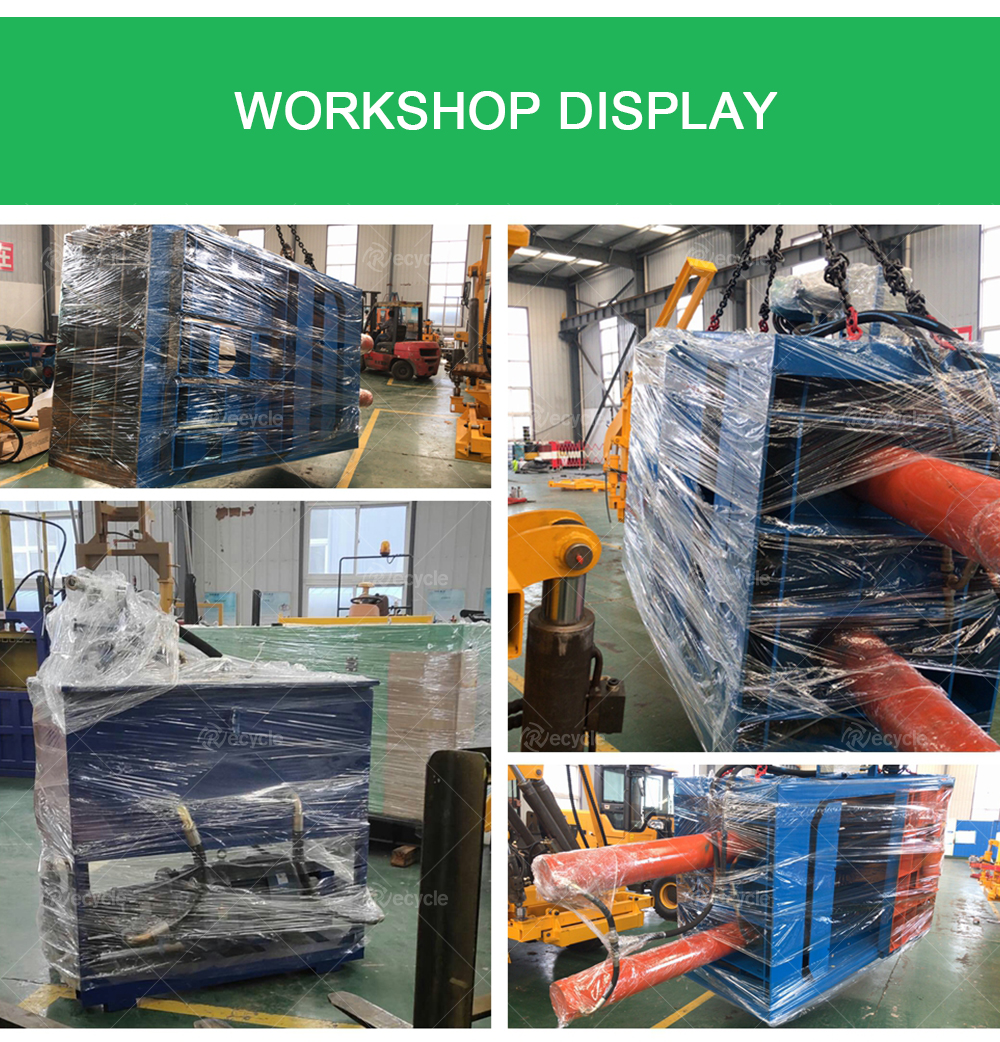 Aluminum Can Baler Machine 10 Ton Mini Baler Machine For Waste Paper