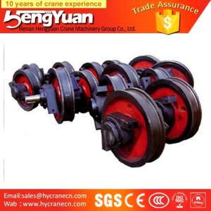 Quality OEM provided overhead travelling forged trolley crane wheel wholesale