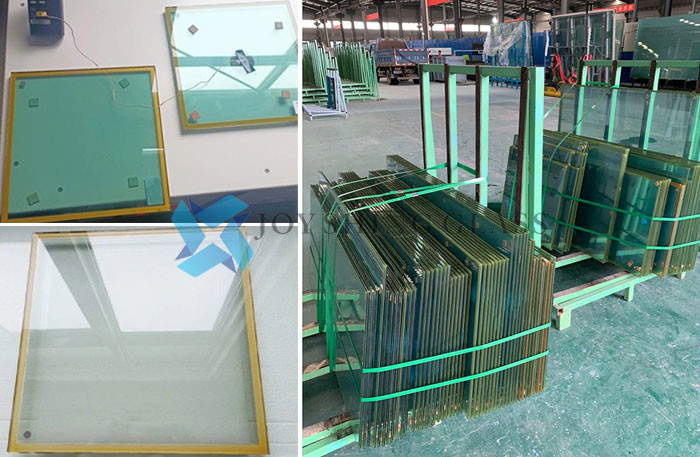LOW-E Double Vacuum Glass 6.3mm 8.3mm 10.3mm Tempered Vacuum Glass Customized