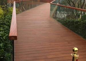 Quality Eco Poly Bamboo Deck Tiles 1220 Kg/M³ Density With Low Expansion Rate wholesale