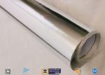 Aluminium Foil Laminated Silver Coated Fabric Flame Retardant 4HS Heat