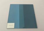 8mm Tinted Blue Polycarbonate Laminated Glass Sheets impact resistant