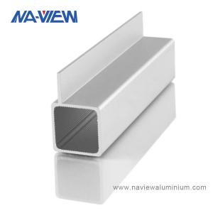 Quality Extruded Aluminum Box Square Aluminium Profile Section Tube wholesale