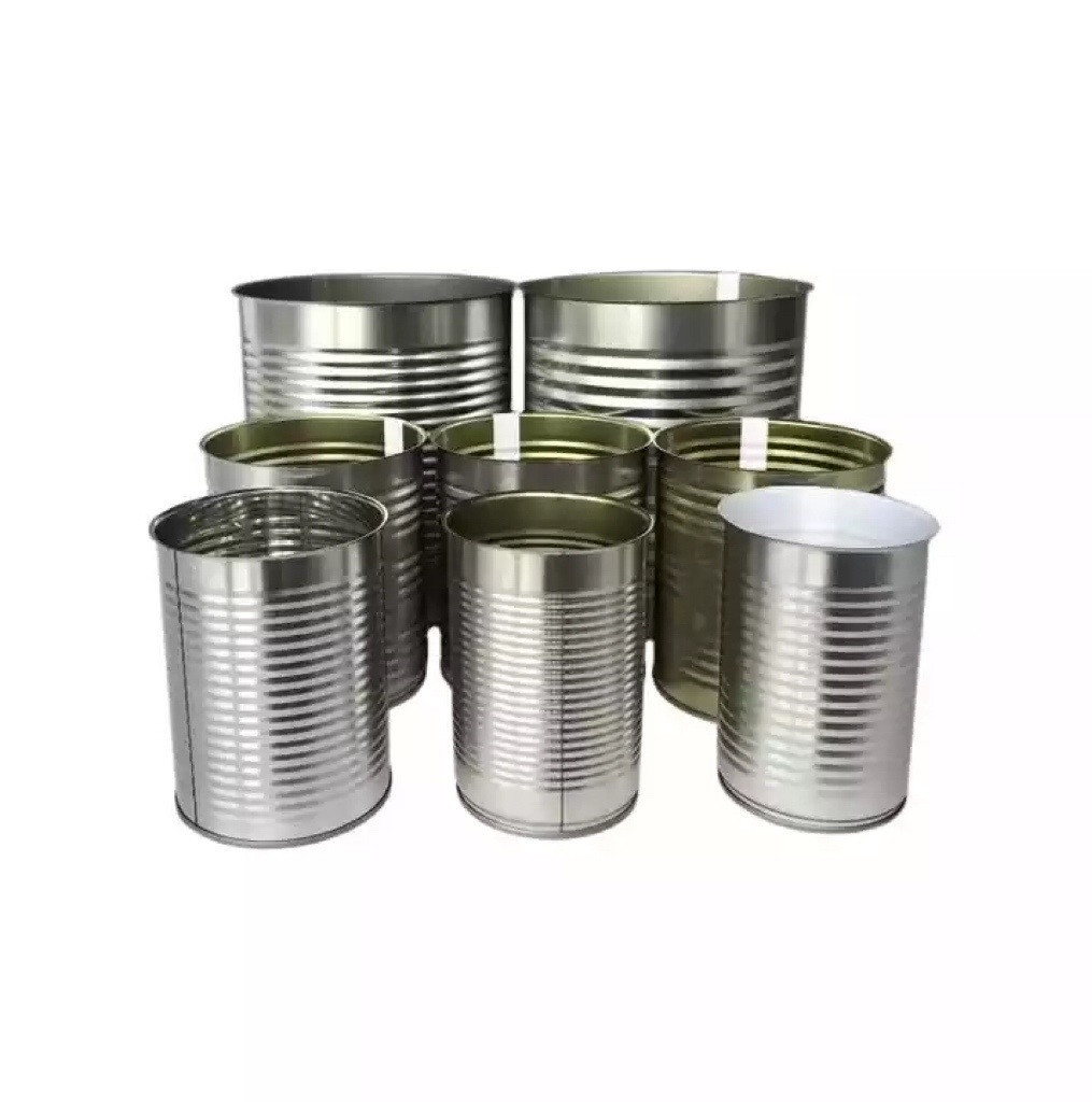 Lid Thickness 0.18-0.25mm Tin Food Cans Smell Proof With Custom Size