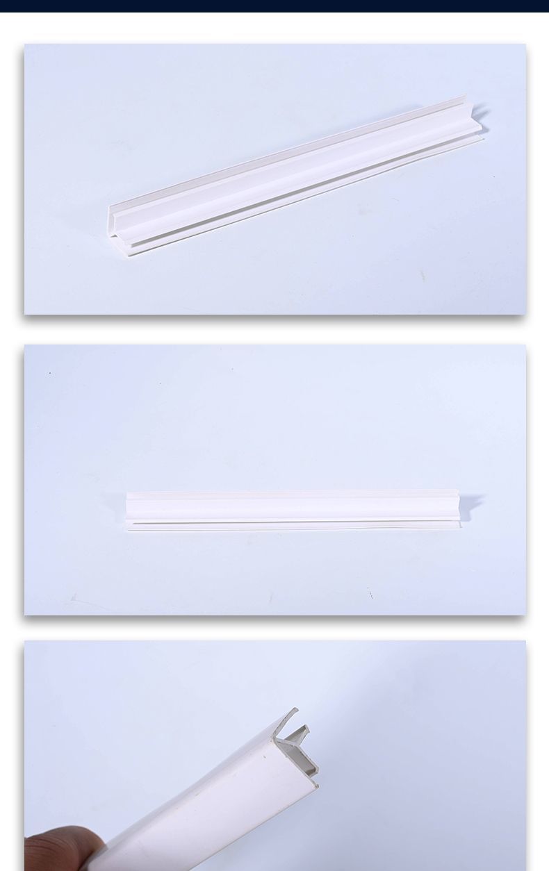 Durable PVC Plastic Corner Extrusion Profile