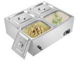 Soup Heating Simplified with Electric Stainless Steel Commercial Kitchen Cooking