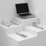 Macbook Pro 15 Inch X Style Adjustable Foldable Laptop Stand W257mm
