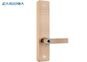 Quality Silver Gold Bluetooth Fingerprint Door Lock Zinc Alloy Material For Home wholesale
