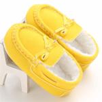 Wholesale fashion Faux suede Moccasins 0-2 years boy and girl prewalker baby