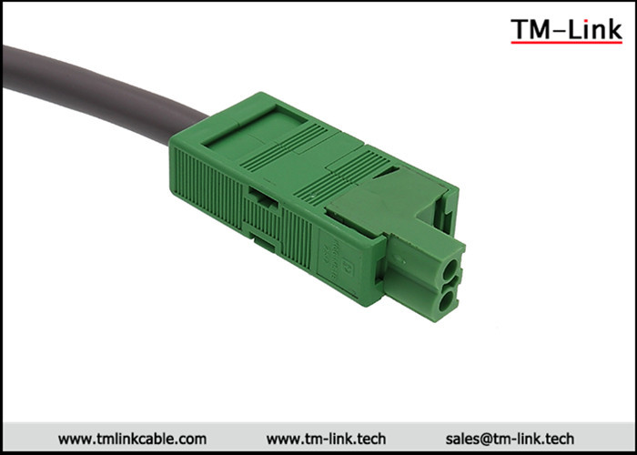 Molex SD-42816-0212 to Phoenix MSTB terminal blocks customized power cable assembly